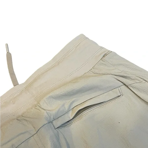 ATHLETA TREKKIE NORTH HIGH RISE JOGGER PANTS LIGHT KHAKI SIZE 6 - Picture 13 of 14